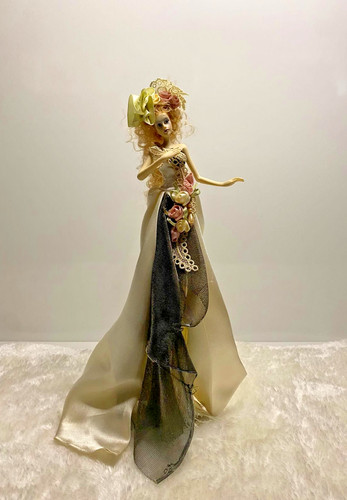Vintage porcelain fashion - vintage, doll