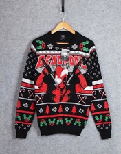 Mens Deadpool Christmas Jumper