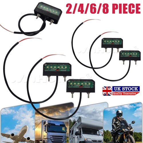 8pcs waterproof 6 - 2/4/6/8pcs, 6-led