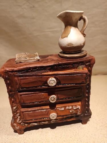 Miniature chest drawers - of,