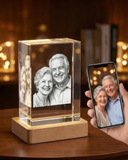 3D Photo Glass Crystal Block