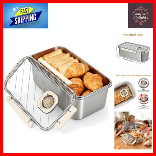 Sleek stainless steel bread - sleek,