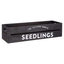 Naresso Black Wood Planter And
