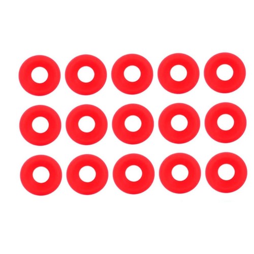 25x red silicone grolsch - red,