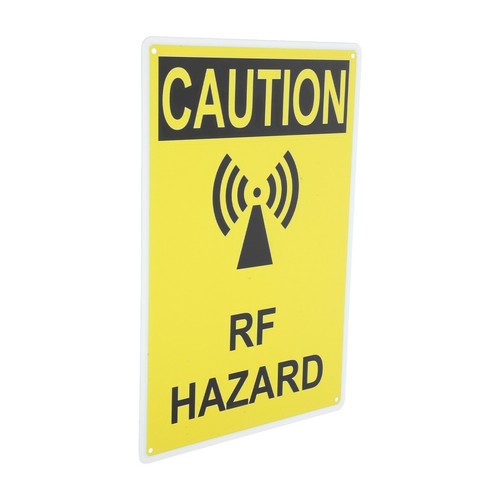 Radio frequency hazard sign - radio,
