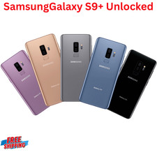 Samsung Galaxy S9+ Plus 64GB Black Purple Unlocked Android Smartphone Pristine