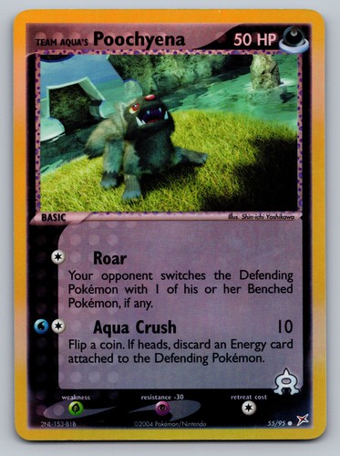 Team aqua poochyena - aqua's,