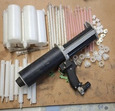 400ml Pneumatic 2 Component MixPac Gun 10:1 Ratio DP 400 85 