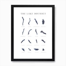 Lakes Of The Lake District Art