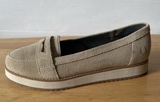 Fred Perry Dawson Beige Suede