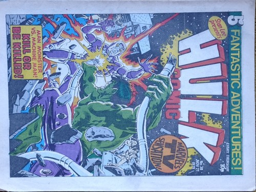 Hulk comic weekly vf - hulk, #38