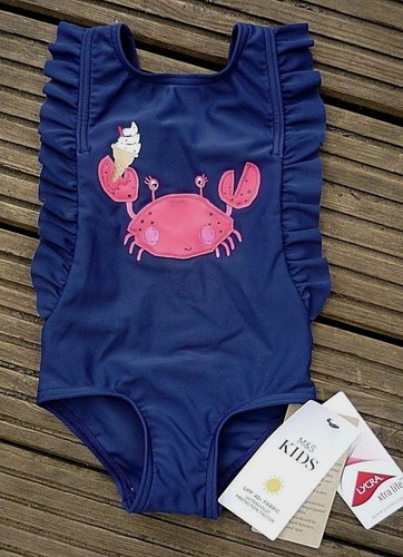 Bnwt baby girls upf40 uv - m&s,