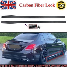 Carbon Look For Benz C Class