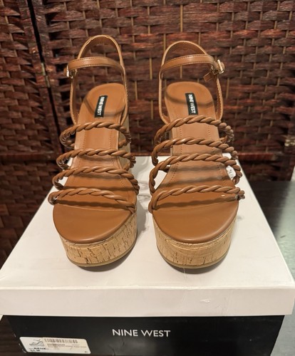 Nine west renest wedge brown - west,