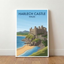 Harlech castle wales - harlech,