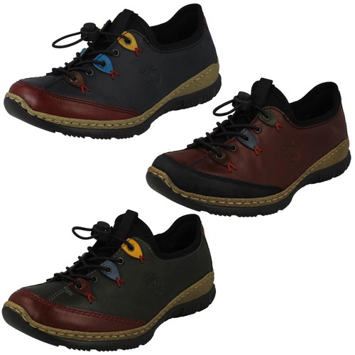 Ladies rieker leather look - ladies,