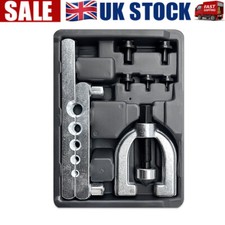 Brake Pipe Flaring Tool Hand Held On Car Double Flare Kit 3/16" 3/8" 1/2" 5/16"~