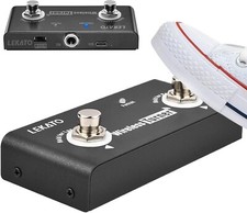 LEKATO Bluetooth Wireless Music Page Turner Rechargeable Foot Pedal Page Turner