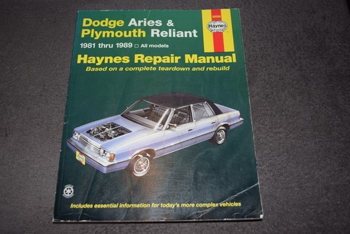 1981 1989 dodge aries - dodge,