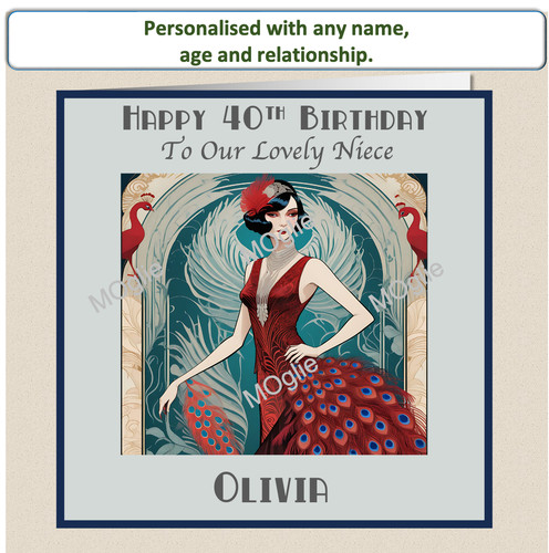 Personalised birthday card - birthday,