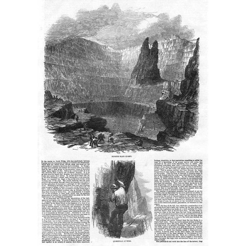 Penrhyn slate quarry - slate, bethesda