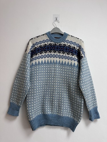 Pitlochry shetland wool blue - pitlochry,