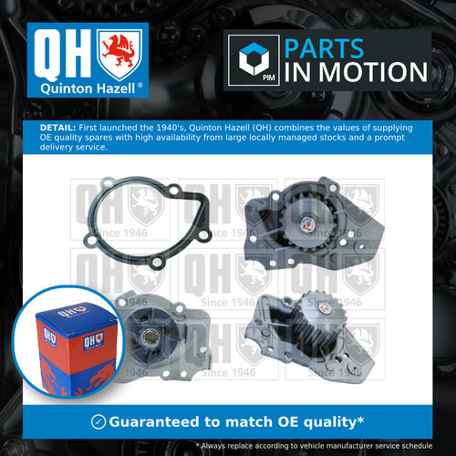 Water pump fits citroen visa - water,