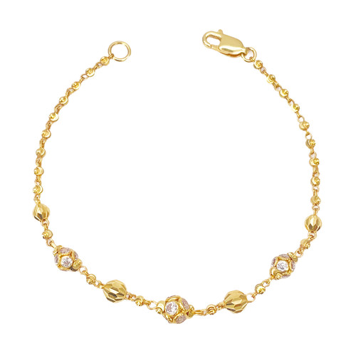 22ct yellow gold sparkly - 22ct,