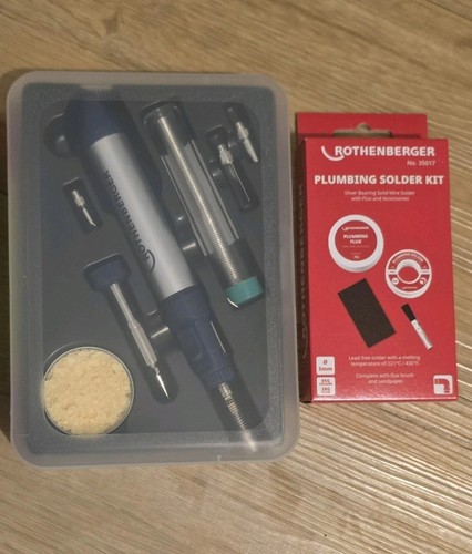 Rothenberger butane soldering - rothenberger,