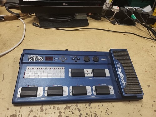 Digitech rp6 guitar - digitech, effects