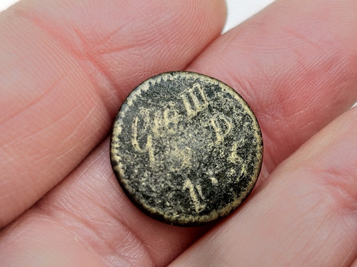 Small georgian coin weight - small,