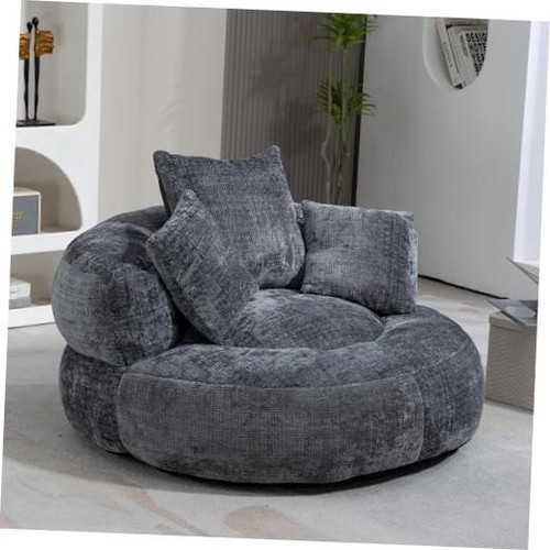 Oversized round chair - oversized,