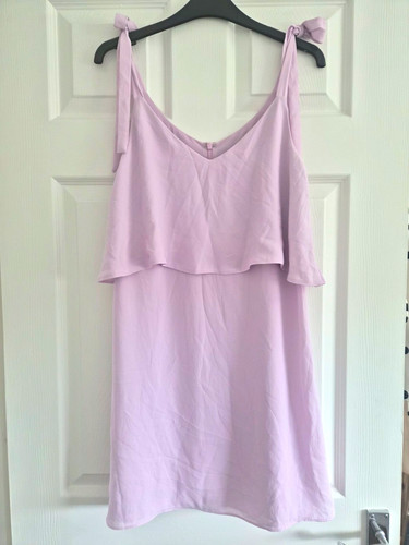 Miss selfridge purple chiffon - miss,