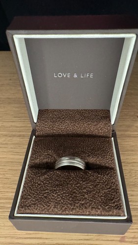 9ct white gold 6mm men - 9ct,