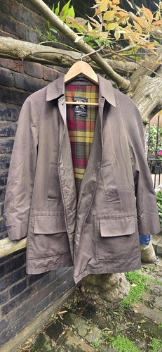 Burberry men vintage - vintage, waxed