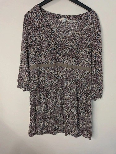Boden brown floral - brown, dress