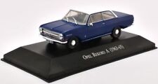 MAG KC02, 1963-65 OPEL REKORD A, BLUE, MAGAZINE PARTWORK, 1:43  