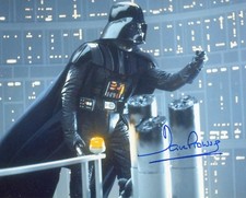 Darth Vader DAVE PROWSE signed STAR WARS movie 8x10 photo UACC DEALER