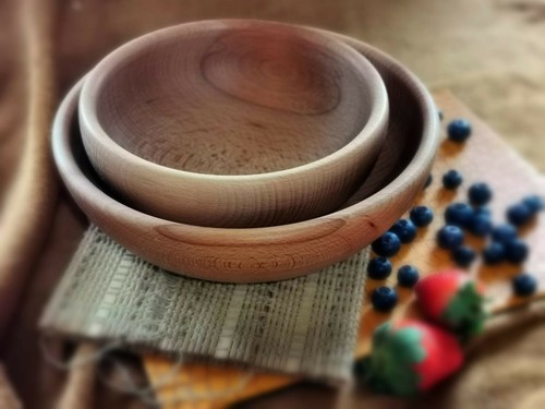 Large 23cm wooden - large,
