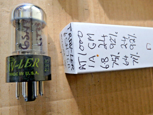 Trav ler 6sn7gtb usa - , silver