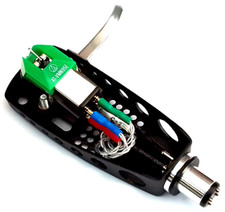 Rotel Turntable Upgrade, Litz Silver Wired Headshell + Audio Technica AT-VM95E