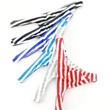 6 Pack Mens Striped Underwear