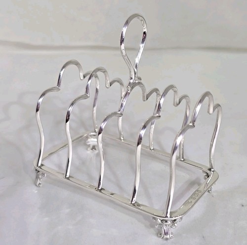 Antique sterling silver five