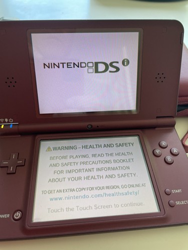 Nintendo dsi wine red - nintendo,