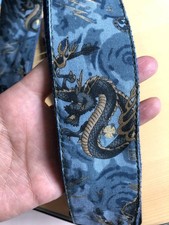Handmade Wide Blue Dragon