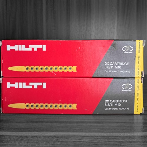 Yellow hilti dx cartridges - x,
