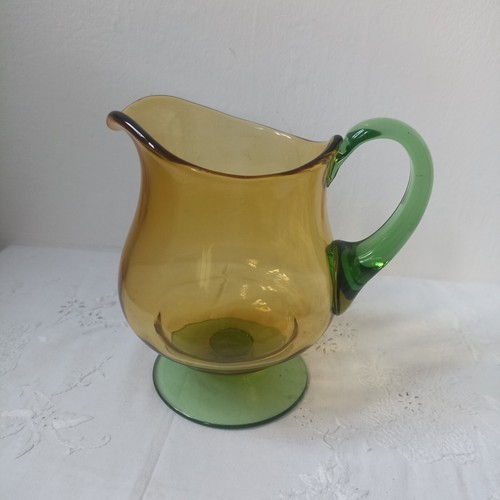 Vintage art glass hand blown - art,