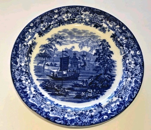 Antique wedgwood flow blue - wedgwood,
