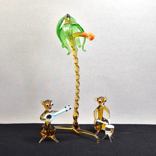 Vintage glass lampwork - 7",