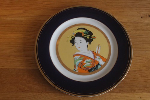 John jenkins porcelain plate - john,